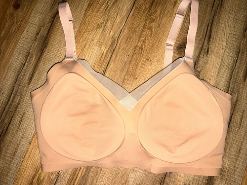 Reggiseno a rete Shapermint Essentials Everyday Empower Bralette taglia L beige senza fili - Foto 10 di 10