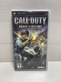 Lot of 4 Sony PlayStation Portable PSP Games & Call Of Duty Roads To Victory Box