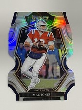 2022 Select Football Silver Prizm Die Cut - Mac Jones - New England Patriots