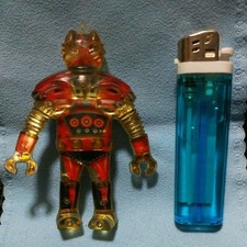 Vintage Japanese Tin Toy Doll Rockbat Blazer