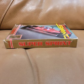 Super Sprint Nintendo NES CIB Complete in Box Tengen