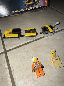 Lego 7140 Star Wars X-WING FIGHTER Incomplete wbox & Instructions