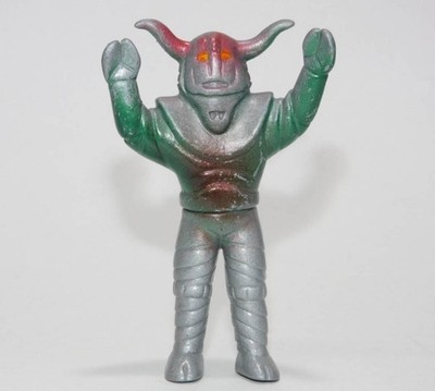 Vintage RED BARON Big Bison Mini Sofubi Sofvi Soft Vinyl Figur 8 cm F46179