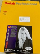 Kodak Polycontrast IV RC Professional 8x10 B/W F Glossy Photo Paper Exp 5/06