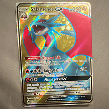 Salamence GX SM139 Pokemon TCG Promo Holo GX Stage 2 Dragon 250 HP 2017 on eBay