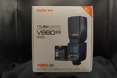 Godox V860ii-Sony Bundle With X-Pro II S Transmitter and ML-CD15 Globe Diffuser