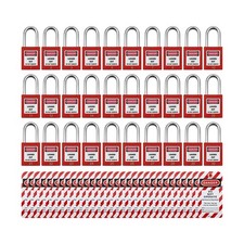 Lockout Tagout Locks, Safety Padlock, Loto Locks Keyed Differently Lock Out T...