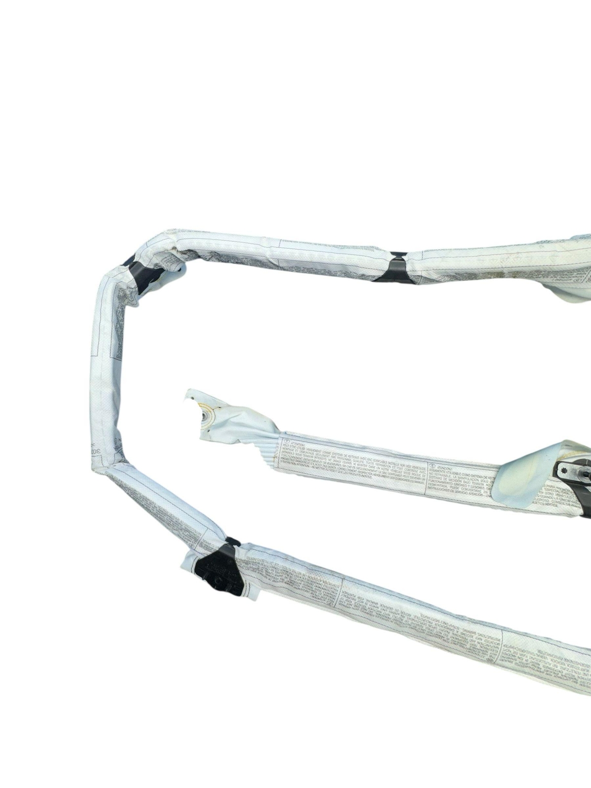 2006-2012 BENTLEY CONTINENTAL GT LH & RH ROOF OVERHEAD CURTAIN AIR BAG SET (2)