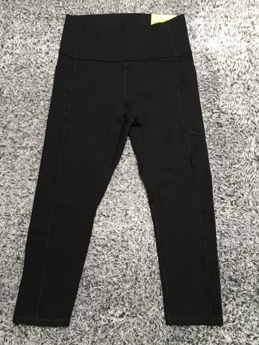 All In Motion Girls Size XL (14) Black Side Media Pocket Capri Leggings - Picture 7 of 8