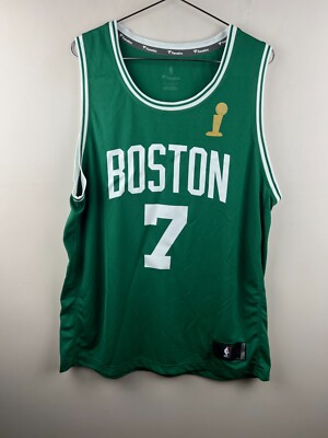 Boston Celtics Jaylen Brown #7 NBA Finals Fanatics Jersey Men's