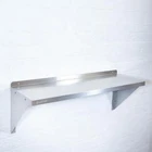 Stainless Steel Wall Shelf Commercial Catering Kitchen Storage
