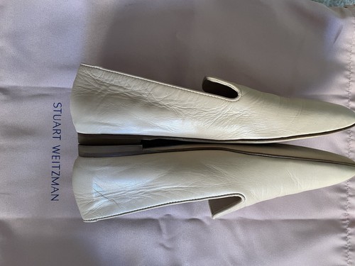 Stuart Weitzman Light Pink/ Leather Loafers Flats Size 6.5M - Picture 5 of 7