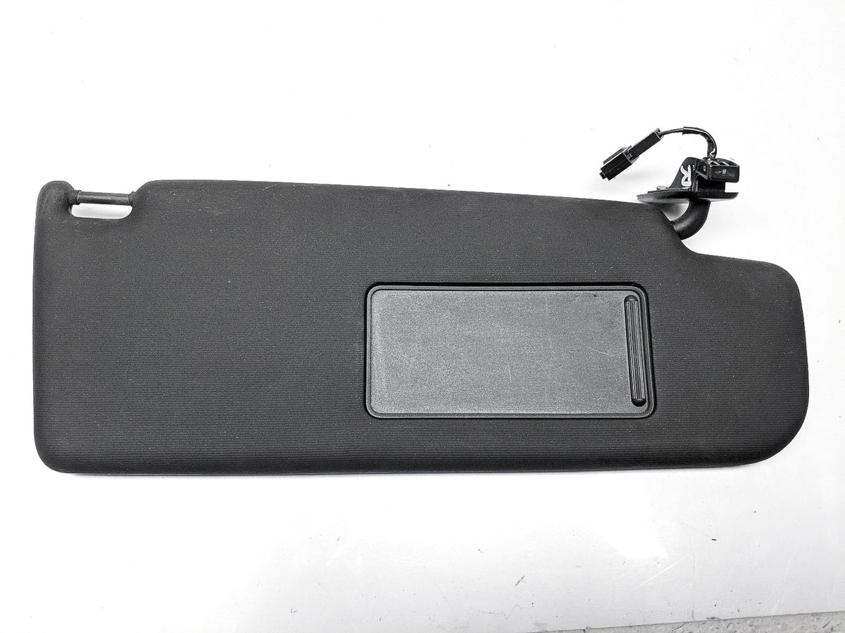 2010-2014 Volkswagen Golf Right Side Interior Sun Visor Black 1K0