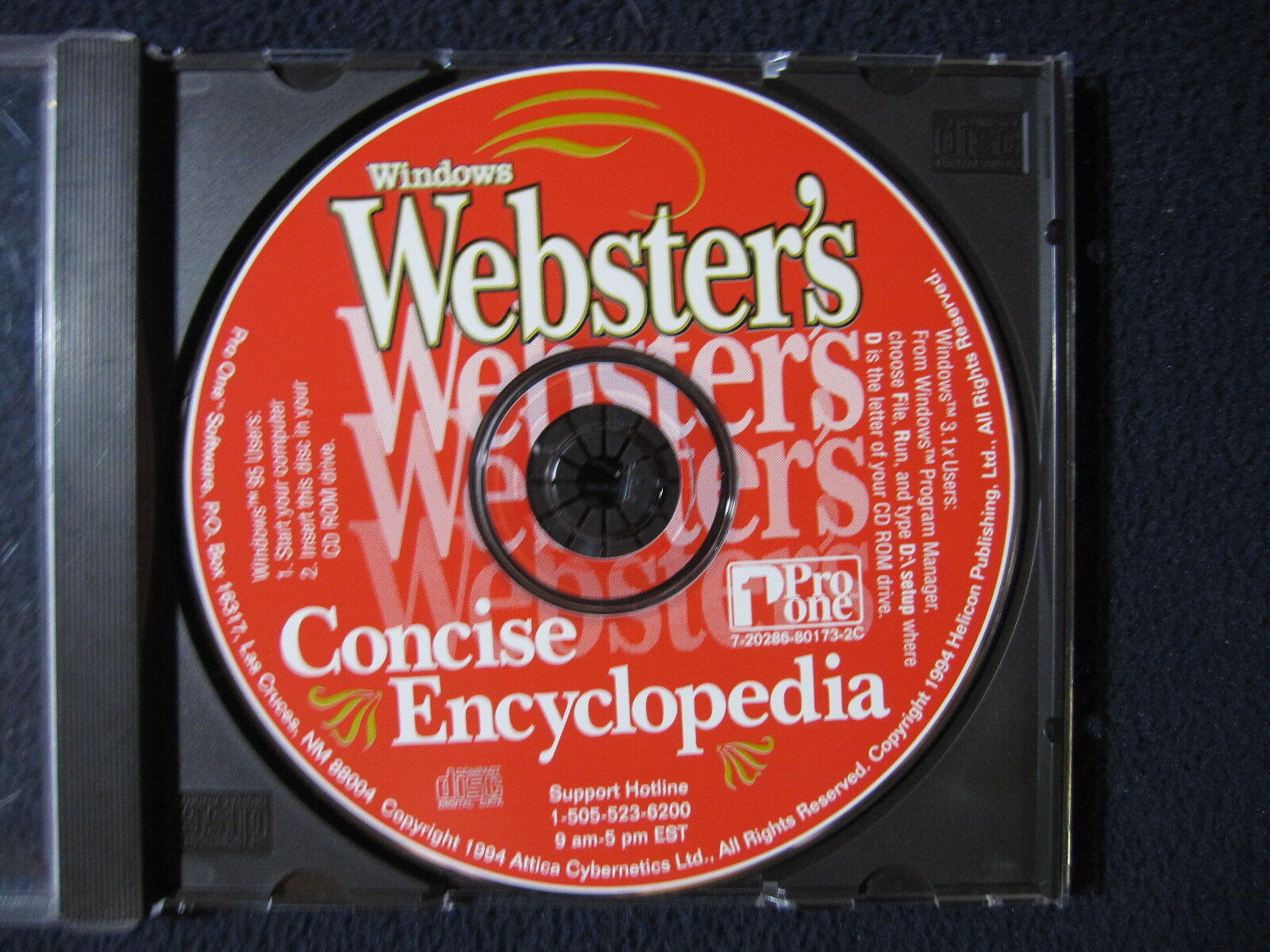 Webster's Concise Encyclopedia [1994] [Win 95]