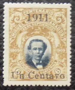 Guatemala Stamp SC 143 Unused 1911 CV $25.00
