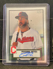 Franmil Reyes  2021 Topps Platinum - Base  -  Indians / Guardians - Auto