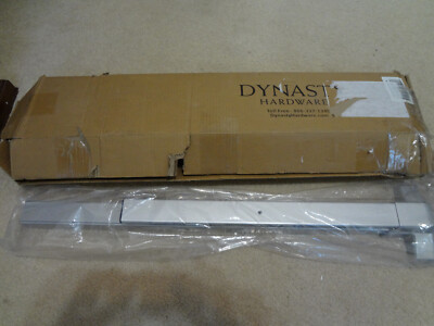 Dynasty Hardware Push Bar Panic Exit Device Aluminum, with Exterior Lever