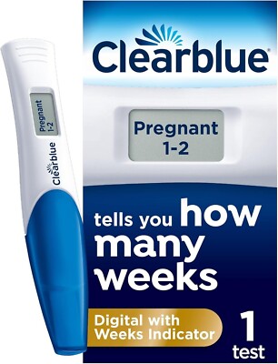 ClearBlue Schwangerschaftstest digital Wie viele Wochen Erkennung (1 digitaler Test)
