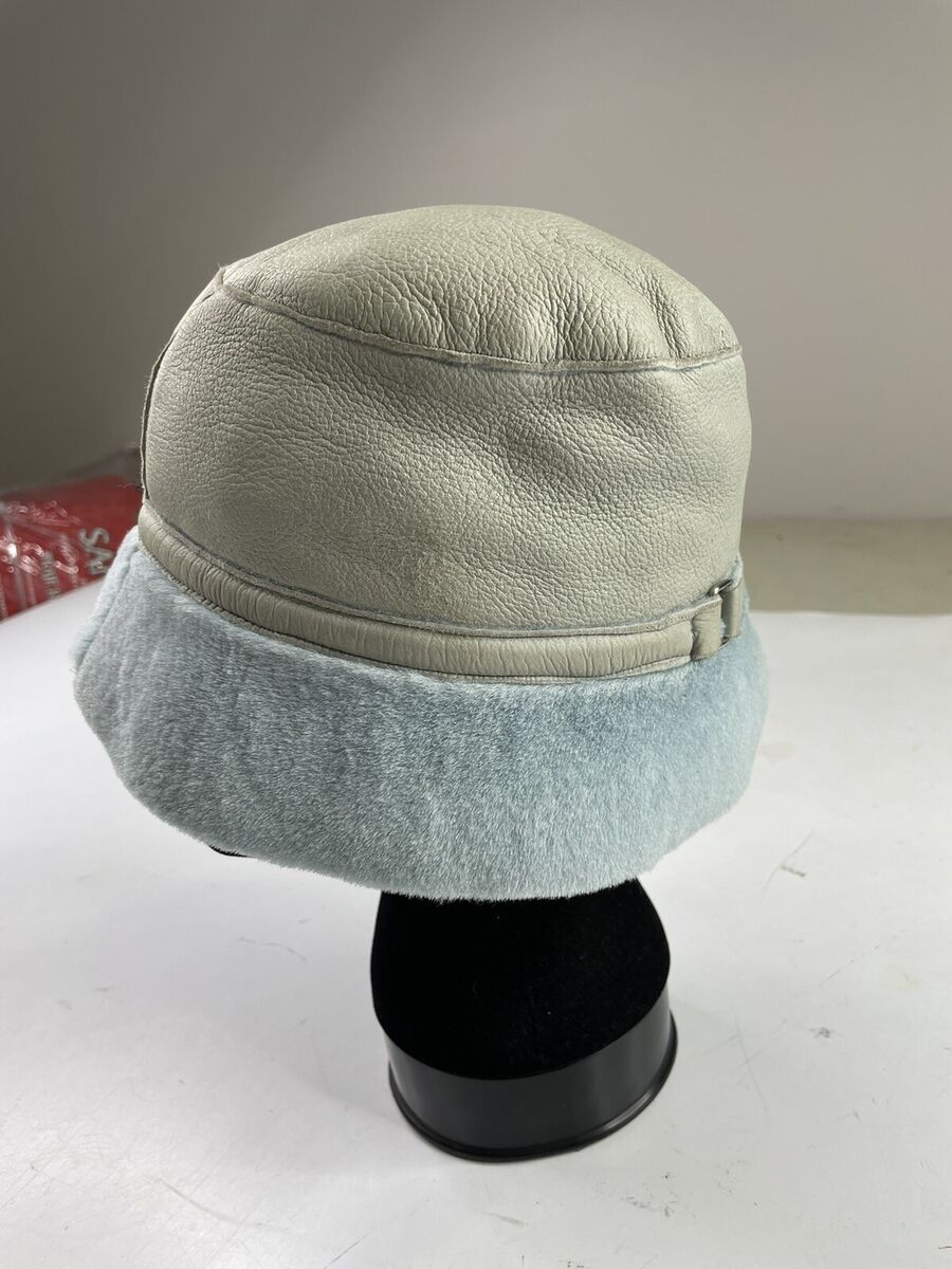 KARL DONOGHUE Womens lambskin Leather Bucket Hat Cap | eBay KARL DONOGHUE Womens lambskin Leather Bucket Hat Cap | eBay