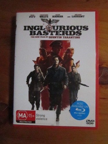 DVD INGLOURIOUS BASTERDS GREAT **** MUST SEE ****