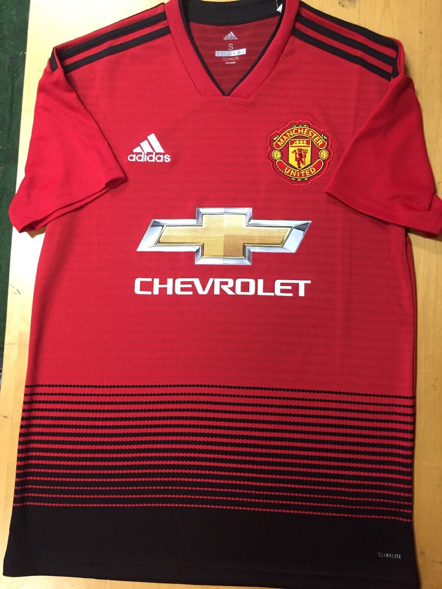 adidas manchester united Home jersey Red Black Size Extra