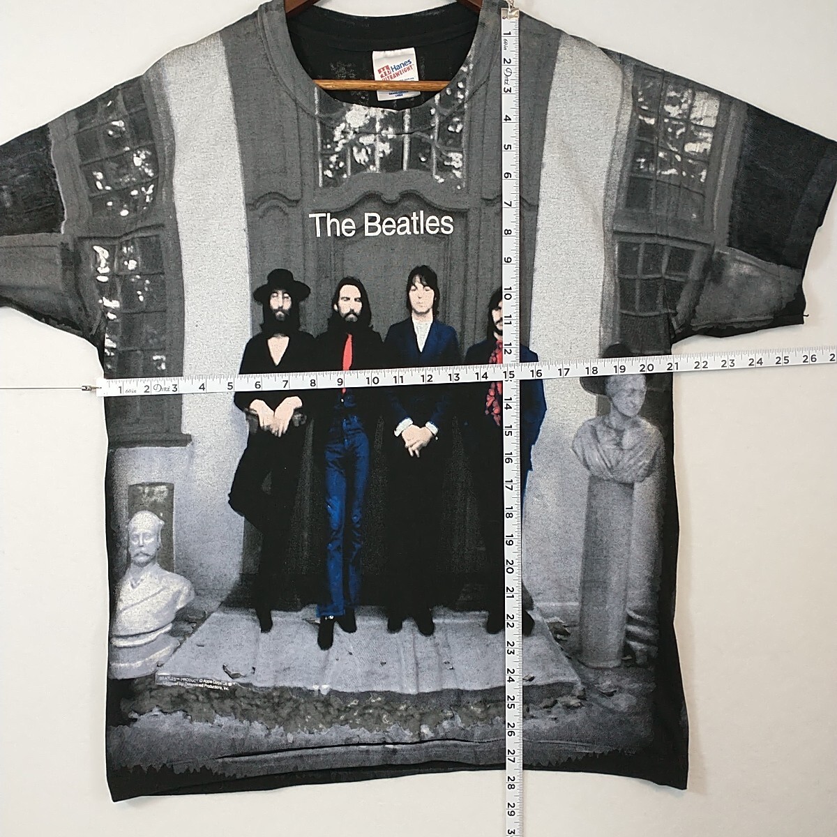 Vintage T Shirt 90s The Beatles Hey Jude All Over Print AOP Size
