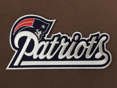 England Patriots Patch Iron-On / Size: 6.5” x 3.5” | eBay
