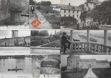 lot de 17 CPA sur le département 78,       39