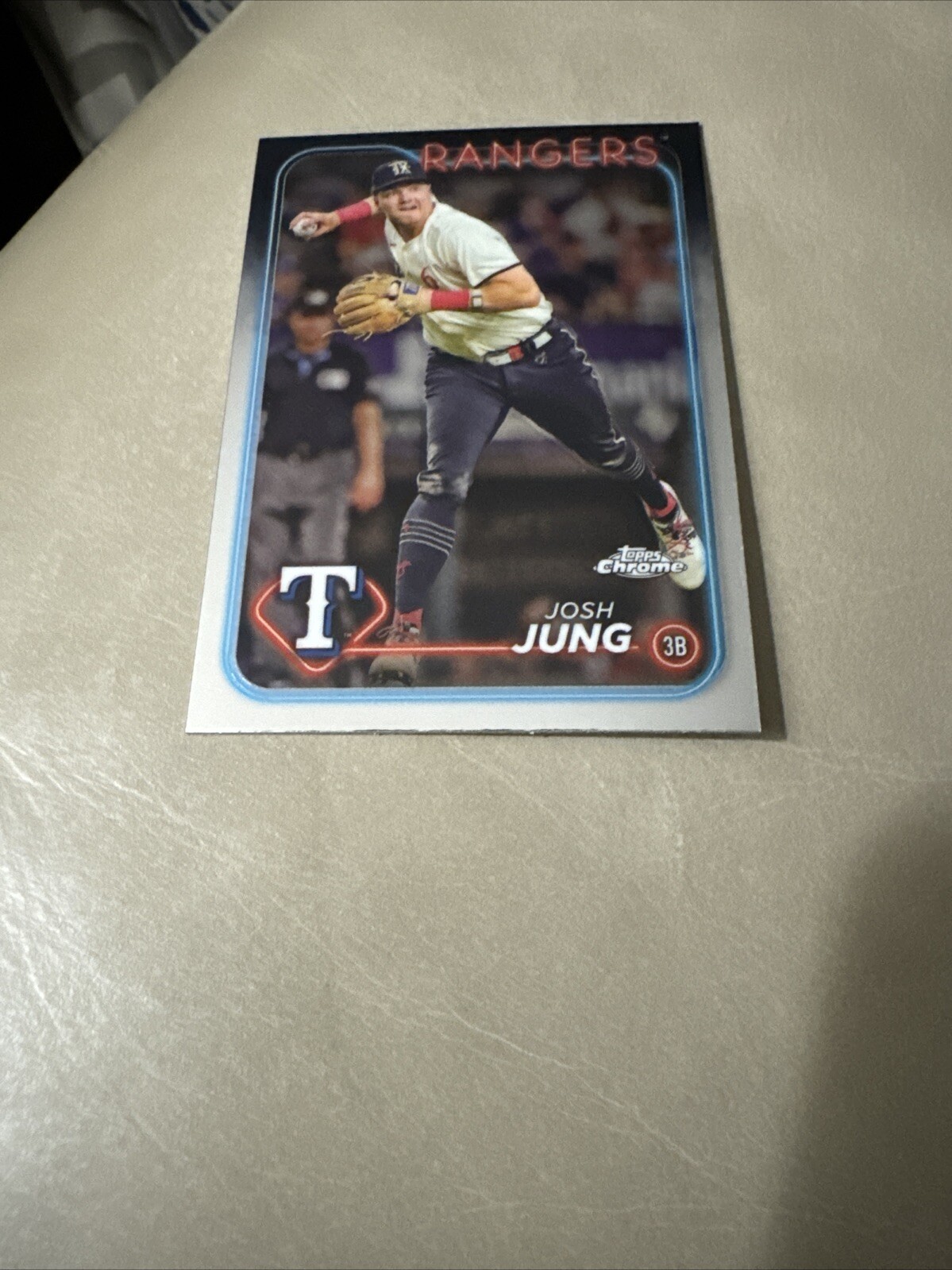 2024 Topps Chrome Base #214 Josh Jung  - Texas Rangers