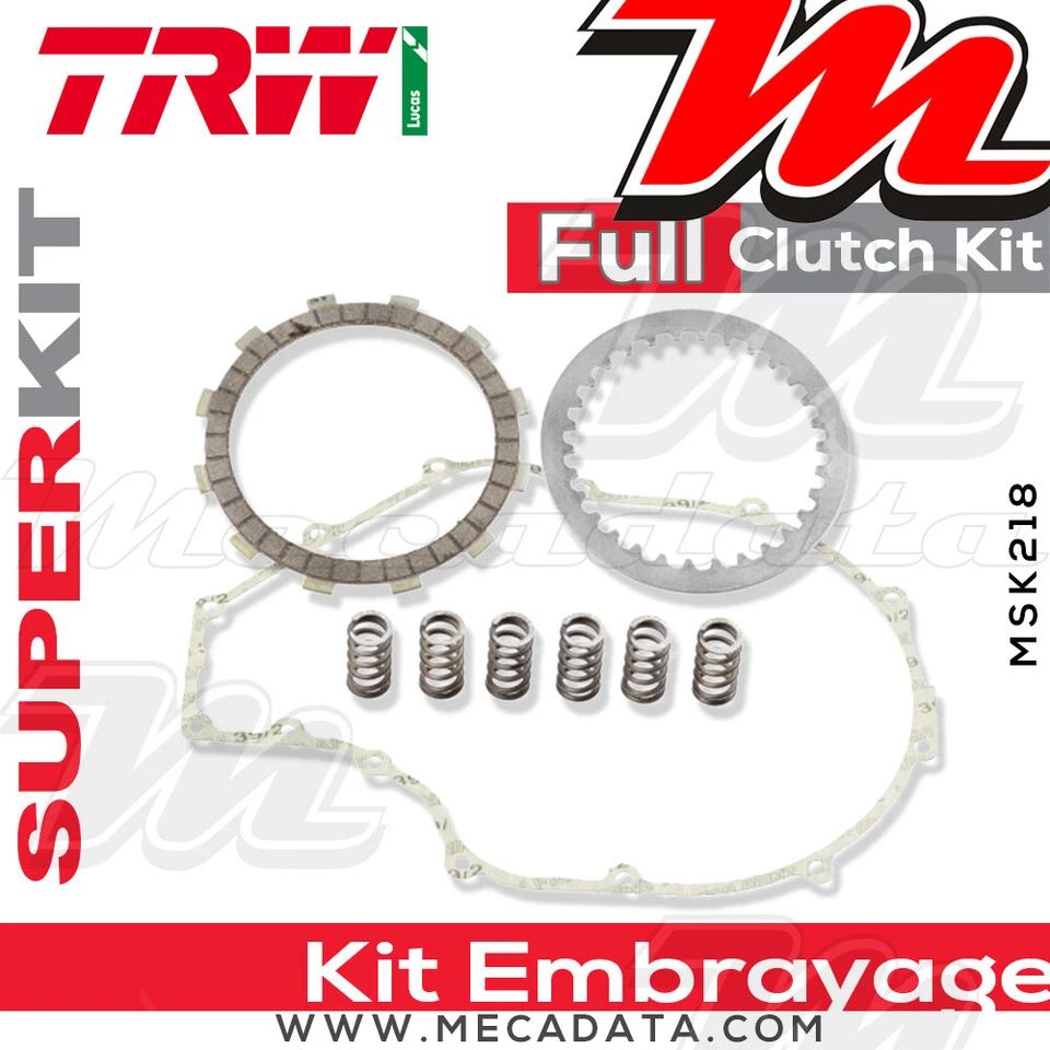 Kit Embrayage (Disques lisses/garnis - Ressorts - Joint) Kawasaki GTR 1000 1991 - Photo 1/1