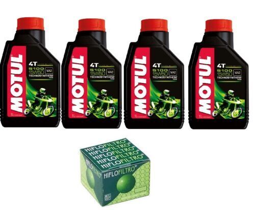 KIT TAGLIANDO BMW R 1200 GS 4 LITRI MOTUL 5100 15W50 + FILTRO OLIO - Foto 1 di 1