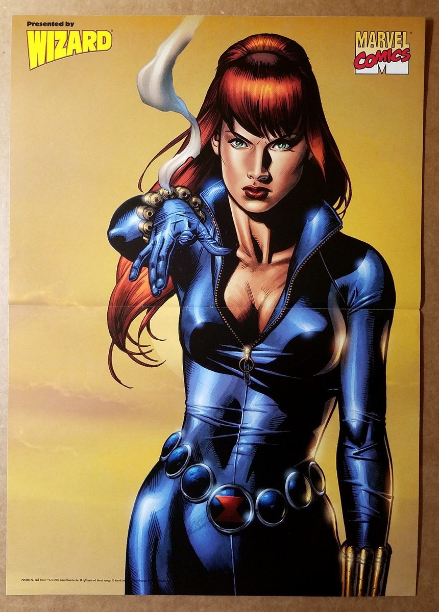 Black Widow Avengers Marvel Comics Poster by J G Jones | eBay