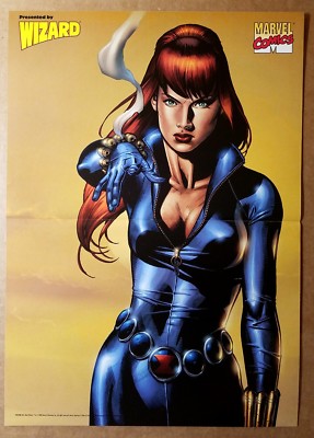 Black Widow Avengers Marvel Comics Poster by J G Jones | eBay