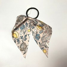 E19 Womens Bow Hair Accessory Floral Multi Color No Size NWT