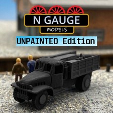 UNPAINTED - N Gauge Scale Classic Mechanic Lorry  1:148 (Signal Box 1:160)