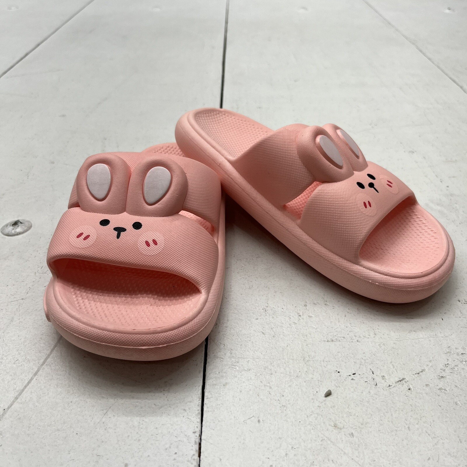 APL Slides coniglio rosa foglia taglia 3 NUOVE