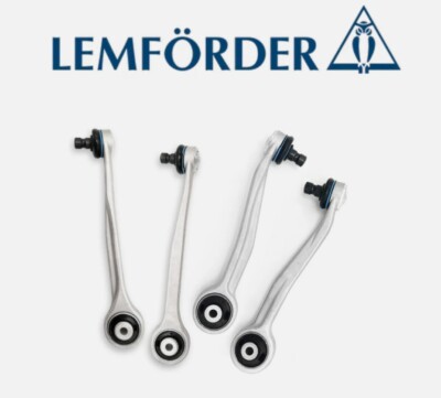 OEM Front Upper Control Arm Set Lt & Rt 4pc Lemforder for Bentley Bentayga