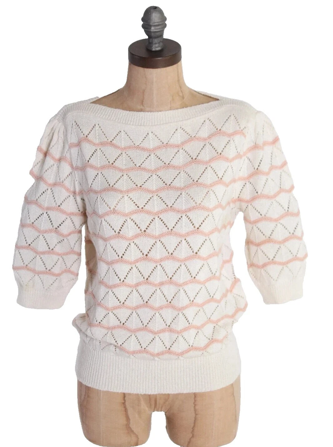 Suéteres Vintage Multicolor Tejido para Mujeres