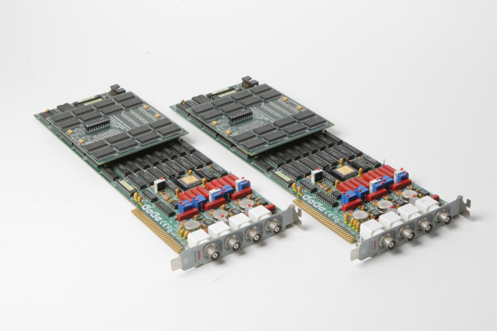 Lot of 2 Siemens GaGe Compuscope 225 Analog Digital Boards w/ Extended Memory
