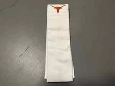 Texas Longhorns Team Issued White Football Game QB Towel