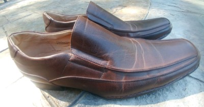 Chaussures Homme ITALIC Marron Cuir - Taille 13 US, Mocassins, Occasion