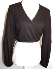 Umstandsmode "Que Sera" DESTINO Jacke Gr. 40 in Braun Viskose+8% Elasthan NEU!