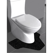 Box of 6 Health Gards Premium Commode Mat, HS-C2001-BL, Black, New S1