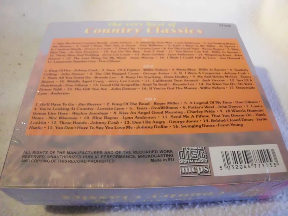 The Very Best of Country Classics Box-Set CD OVP - Bild 2 von 2