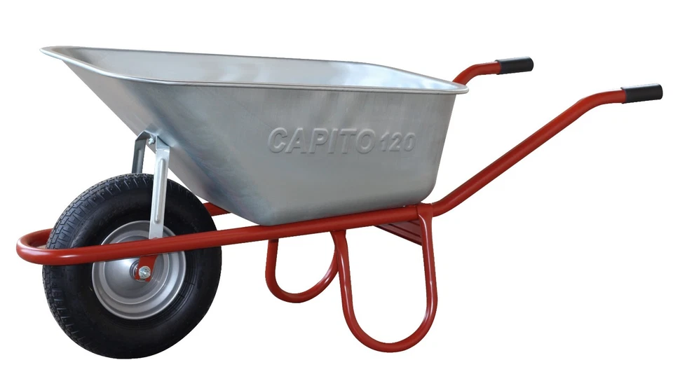 Original CAPITO Rad, luftbereift, Kugellager, 400x100mm, Stahlfelge inkl. Achse - Bild 2 von 3