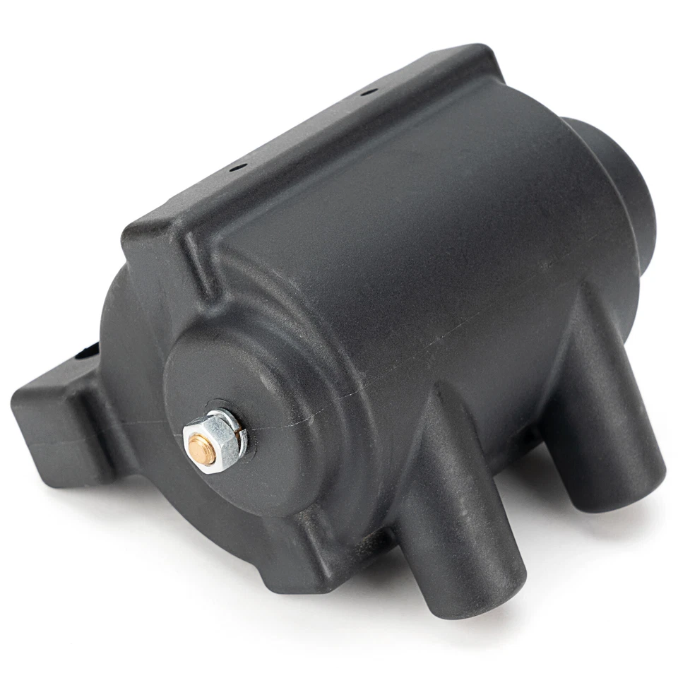 Black Dual Fire Twin Power Ignition Coil Fit For Harley Sportster Repl 31609-65A - Image 4 of 4