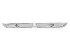 Pair of Clear Front Bumper Side Marker Lights For 2010-2014 Ford Mustang