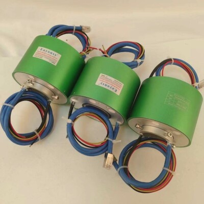 Ethernet Electrical Mix Slip Ring 1000Mb Stable Signal Transfer Power 10A 3Wires