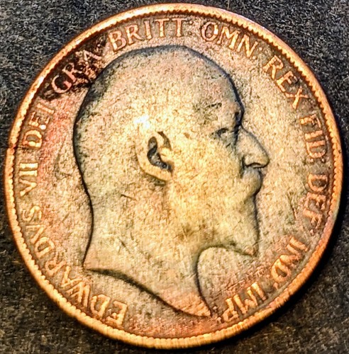 1906 Great Britain ๐ฌ๐ง LARGE 1 Penny Stunning toning - Picture 2 of 5
