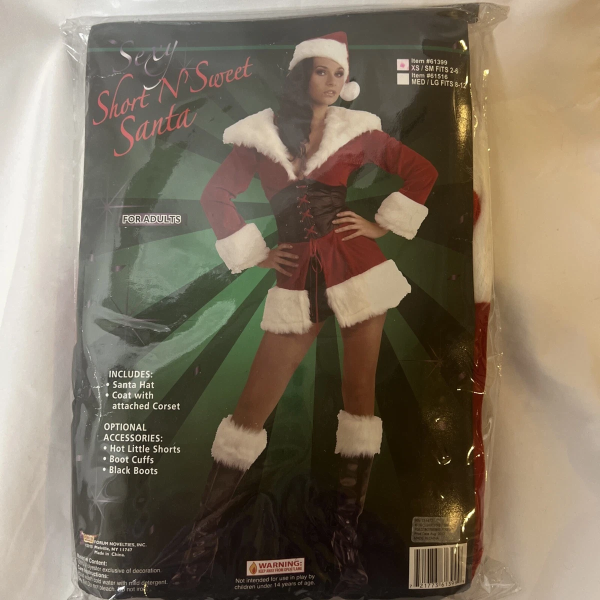 Santa Corset In Women's Costumes for sale - eBay